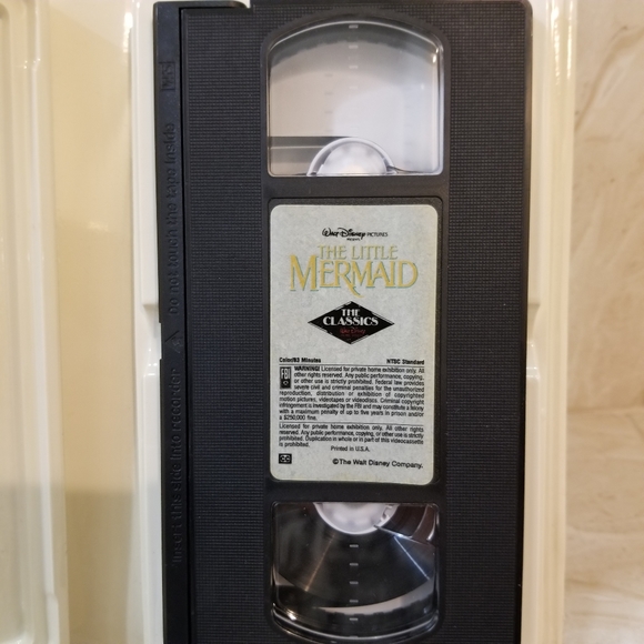 BANNED COVER ART BLACK DIAMOND CLASSIC DISNEY'S THE LITTLE MERMAID - Picture 4 of 8